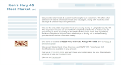 Desktop Screenshot of kensmeatmarket.com